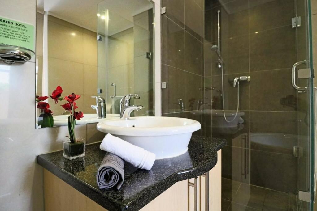 Upmarket Sandton Hydro Park Apartments 约翰内斯堡 外观 照片